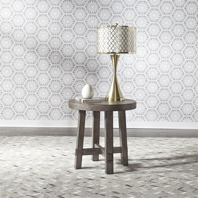  Liberty Furniture Industries Inc. Modern Farmhouse End Table 406-OT1024 IMAGE 1