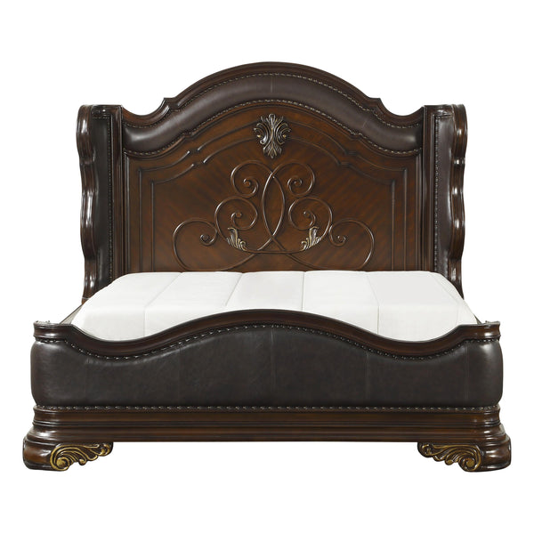 Homelegance Royal Highlands California King Upholstered Panel Bed 1603K-1CK* IMAGE 1