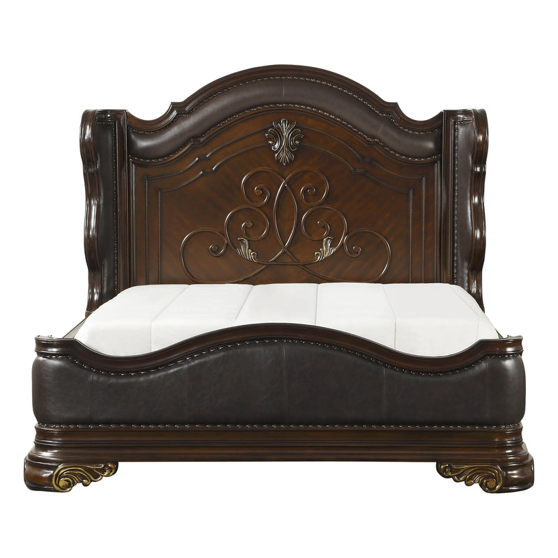 Homelegance Royal Highlands California King Upholstered Panel Bed 1603K-1CK* IMAGE 1