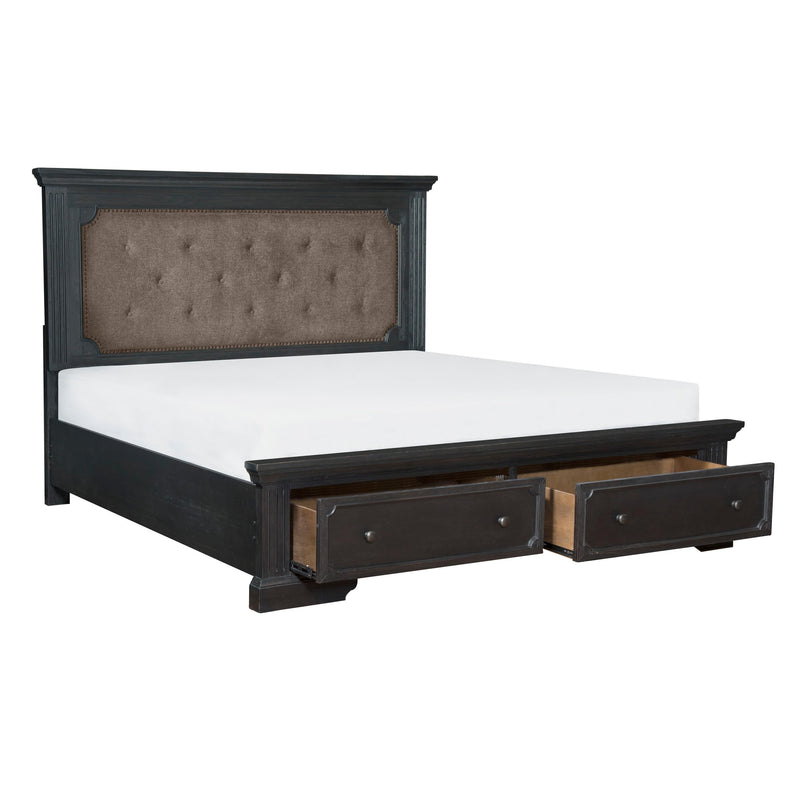 Homelegance Bolingbrook California King Upholstered Platform Bed with Storage 1647K-1CK* IMAGE 3