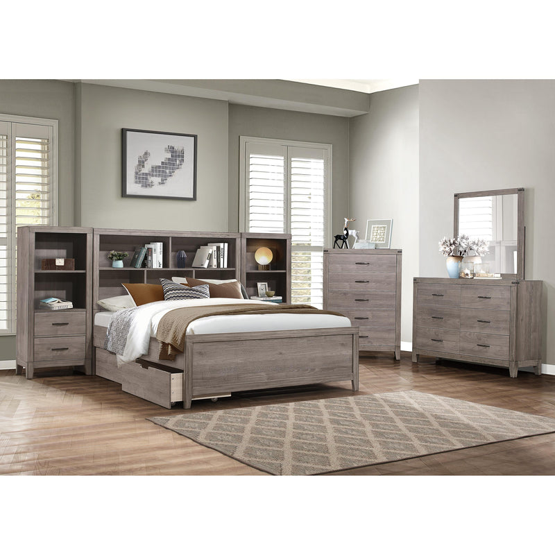 Homelegance Woodrow Queen Upholstered Platform Bed 2042NB-1* IMAGE 5