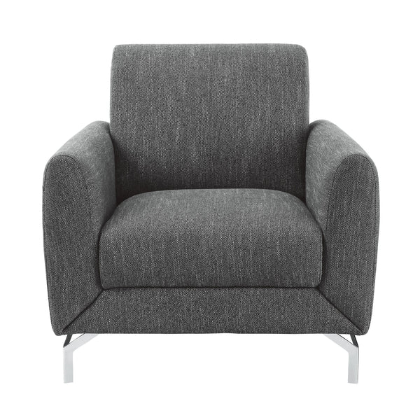 Homelegance Venture Stationary Fabric Chair 9594DGY-1 IMAGE 1