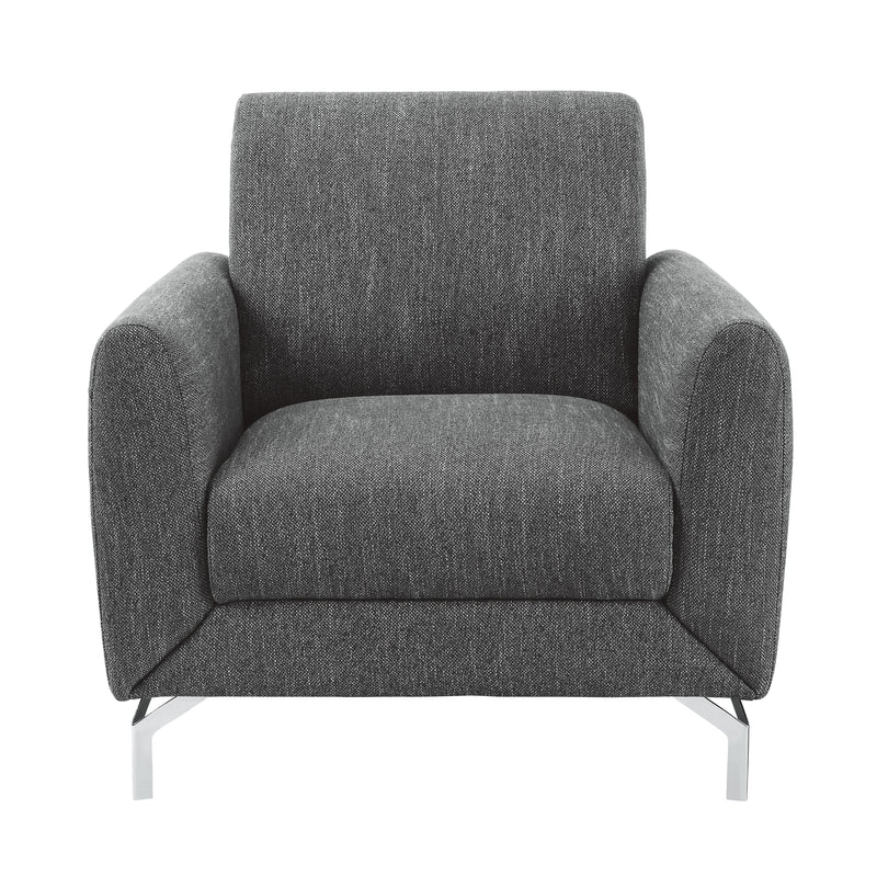Homelegance Venture Stationary Fabric Chair 9594DGY-1 IMAGE 1