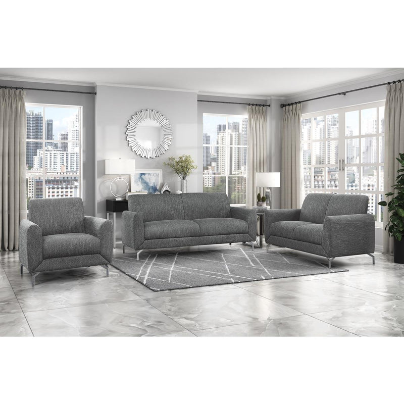 Homelegance Venture Stationary Fabric Chair 9594DGY-1 IMAGE 4