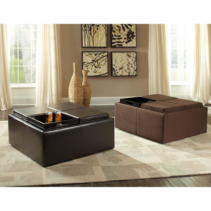Homelegance Kaitlyn Leather Look Storage Ottoman 468PU IMAGE 8