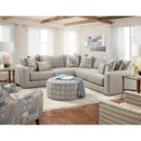 Fusion Furniture Fabric Ottoman 140 ETRUSCAN TERRACOTTA IMAGE 2