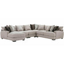 Franklin Hannigan Fabric 5 pc Sectional 808-85 3510-27/808-03 3510-27/808-03 3510-27/808-04 3510-27/808-60 3510-27 IMAGE 1