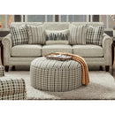 Fusion Furniture Fabric Ottoman 140 HABERDASHERY FLANNEL IMAGE 2