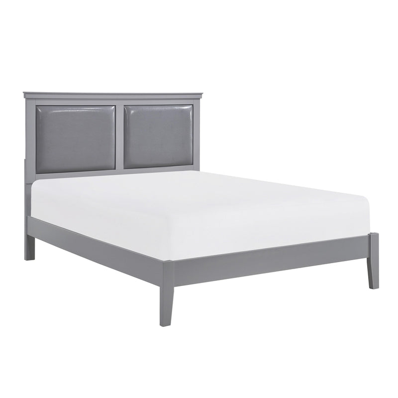 Homelegance Seabright King Upholstered Panel Bed 1519GYK-1EK* IMAGE 2