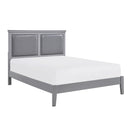 Homelegance Seabright Queen Upholstered Panel Bed 1519GY-1* IMAGE 2