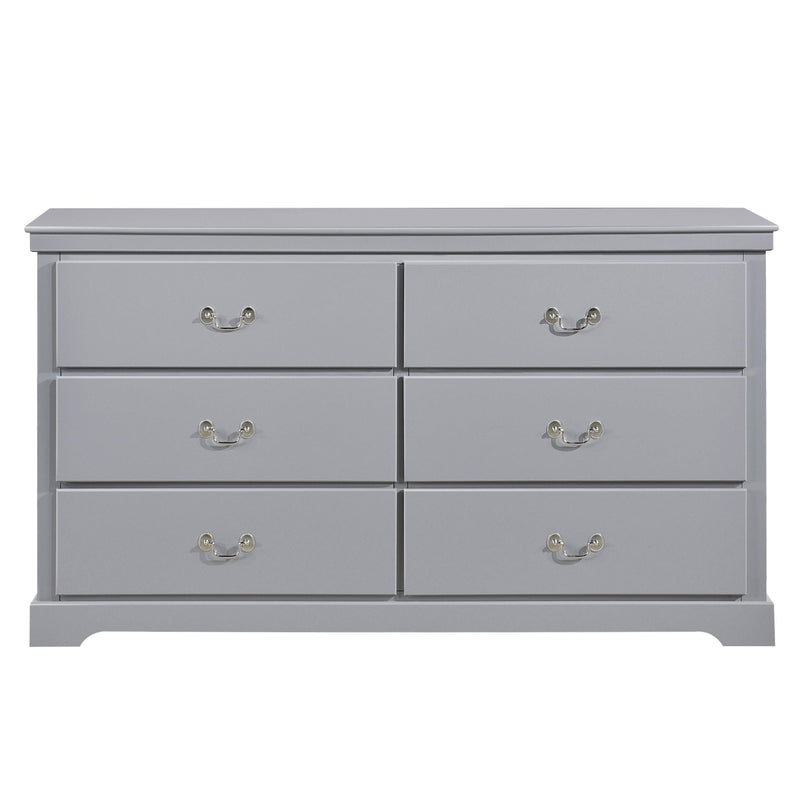 Homelegance Seabright 6-Drawer Dresser 1519GY-5 IMAGE 1