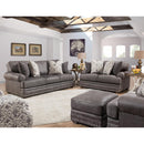 Franklin McClain Fabric Ottoman 91418 1908-05 IMAGE 2