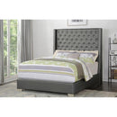 Homelegance King Upholstered Panel Bed SH228K-1/SH228K-3 IMAGE 2