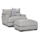 Franklin Antonia Leather Ottoman 909-18 LM90-06 IMAGE 2