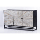 Jofran Astral Plains 1929-59 3-Door Accent Cabinet IMAGE 2