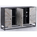 Jofran Astral Plains 1929-59 3-Door Accent Cabinet IMAGE 3