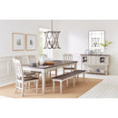 Jofran Orchard Park Bench 1771-76KD IMAGE 2