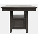 Jofran Manchester Adjustable Height Dining Table with Pedestal Base 1872-54B/1872-54T IMAGE 3