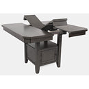 Jofran Manchester Adjustable Height Dining Table with Pedestal Base 1872-54B/1872-54T IMAGE 7
