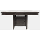 Jofran Manchester Adjustable Height Dining Table with Pedestal Base 1872-54B/1872-54T IMAGE 8