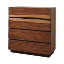 Coaster Furniture Winslow 223255 4-Drawer Bedroom Chest - Smokey Walnut IMAGE 1