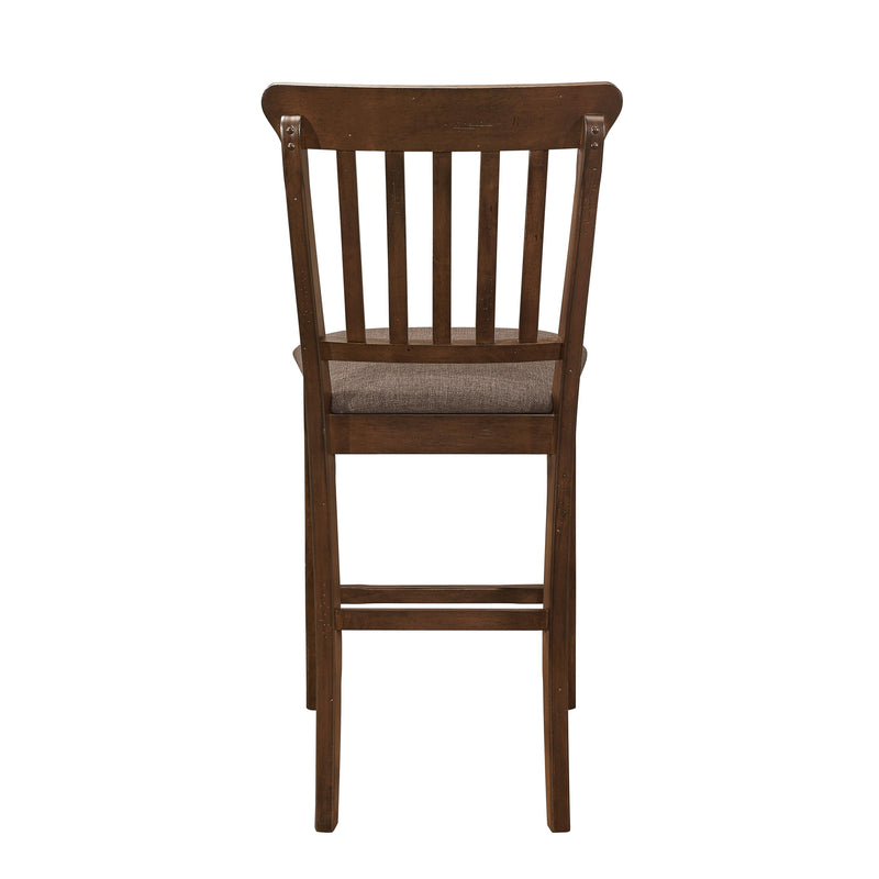 Homelegance Schleiger 5400-24 Counter Height Chair - Brown IMAGE 3