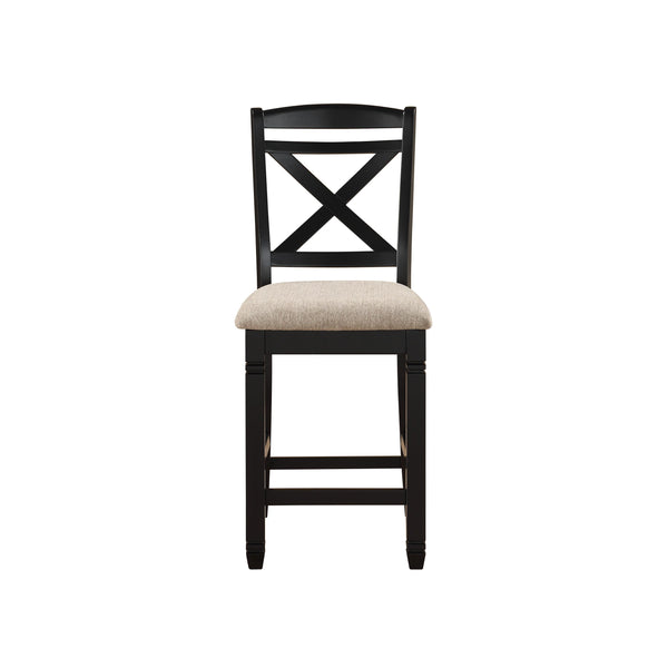 Homelegance Baywater 5705BK-24 Counter Height Chair - Beige IMAGE 1