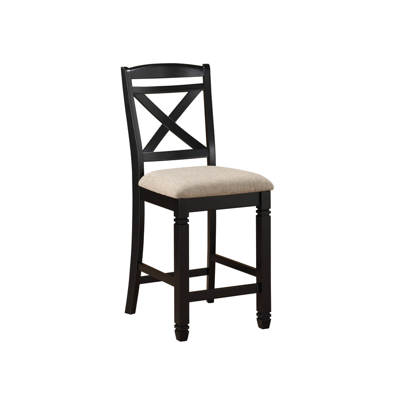 Homelegance Baywater 5705BK-24 Counter Height Chair - Beige IMAGE 2