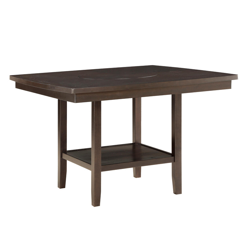 Homelegance Balin 5716-36 Counter Height Table with Lazy Susan IMAGE 2