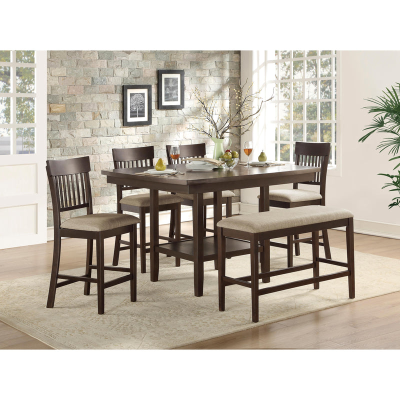 Homelegance Balin 5716-36 Counter Height Table with Lazy Susan IMAGE 4