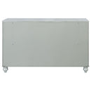 Coaster Furniture Gunnison 223213 6-Drawer Dresser - Silver Metallic IMAGE 6