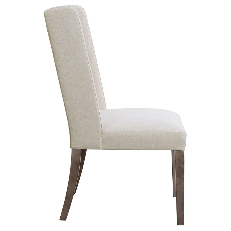 Coaster Furniture Bexley 105143 Fabric Upholstered Dining Side Chair - Beige IMAGE 7