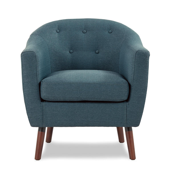 Homelegance Lucille 1192BL Accent Chair - Blue IMAGE 1