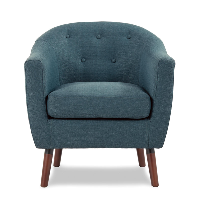 Homelegance Lucille 1192BL Accent Chair - Blue IMAGE 1