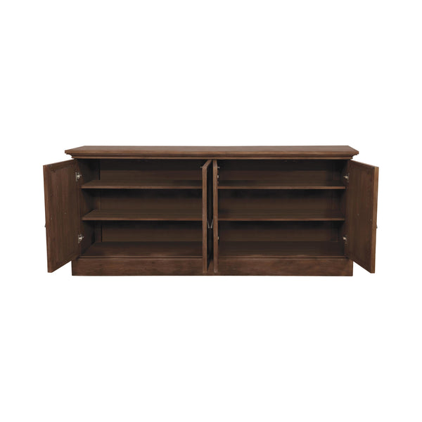 Coaster Furniture Brockway 110315 4-door Dining Sideboard Buffet Cabinet - Antique Java IMAGE 1