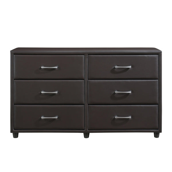 Homelegance Lorenzi 2220DBR-5 Dresser - Dark Brown IMAGE 1