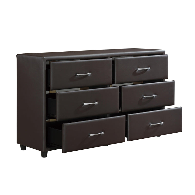 Homelegance Lorenzi 2220DBR-5 Dresser - Dark Brown IMAGE 3