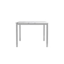 Coaster Furniture Athena 110101 Rectangular 64-inch Faux Marble Dining Table - Chrome IMAGE 3