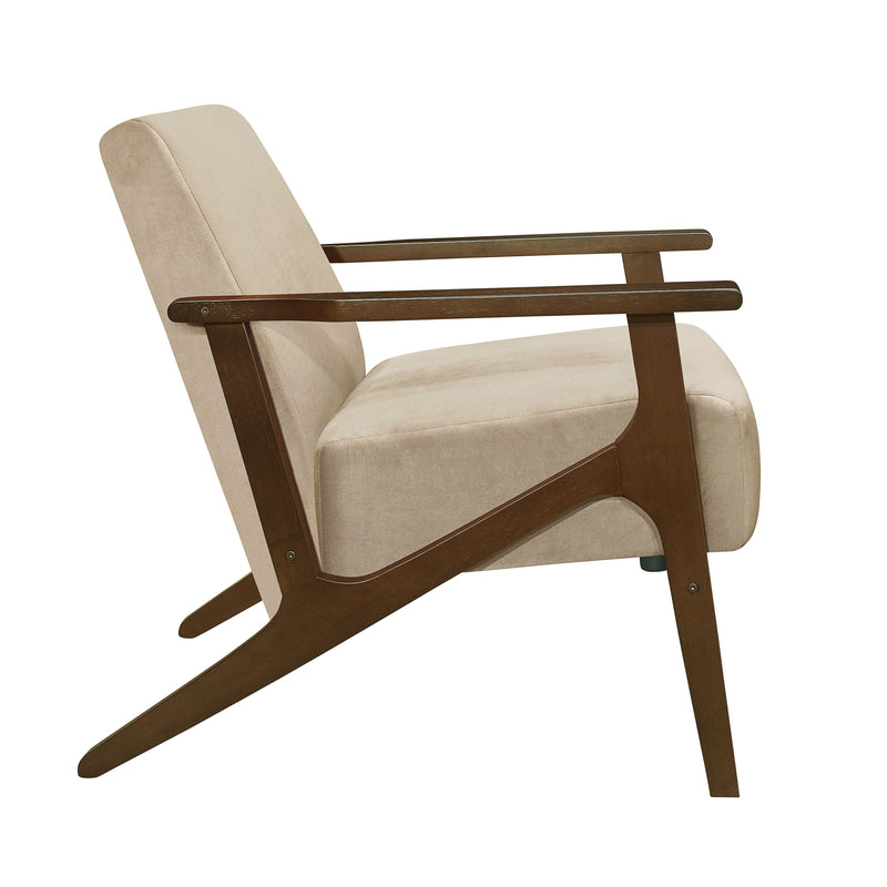 Homelegance August 1031BR-1 Accent Chair - Light Brown IMAGE 3