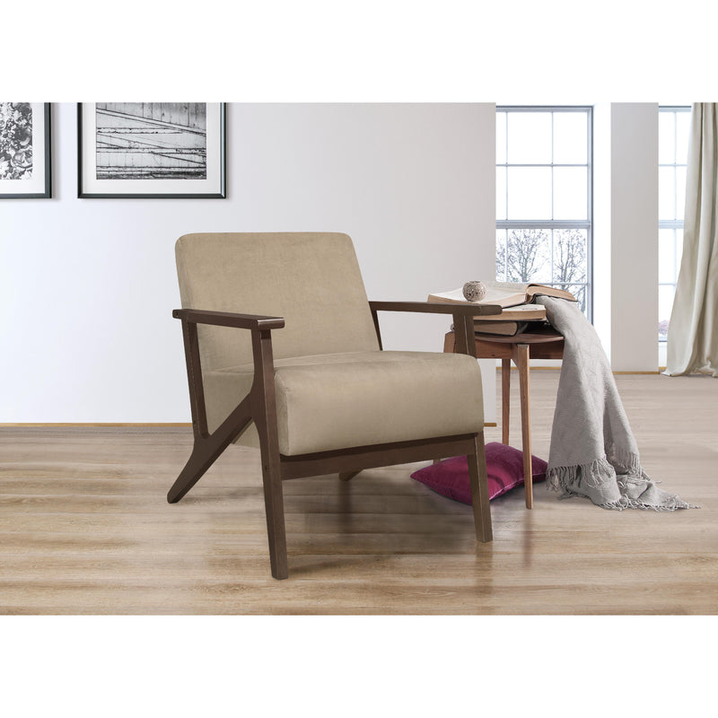 Homelegance August 1031BR-1 Accent Chair - Light Brown IMAGE 4