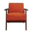 Homelegance August 1031RN-1 Accent Chair - Orange IMAGE 2