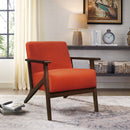 Homelegance August 1031RN-1 Accent Chair - Orange IMAGE 4
