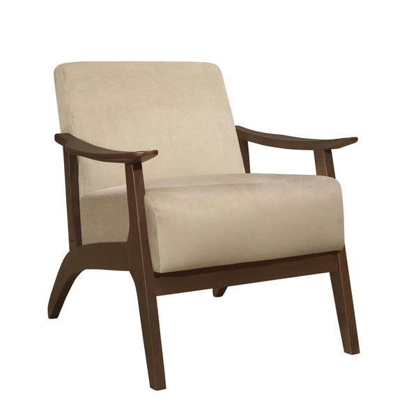 Homelegance Carlson 1032BR-1 Accent Chair - Light Brown IMAGE 1