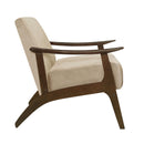 Homelegance Carlson 1032BR-1 Accent Chair - Light Brown IMAGE 3