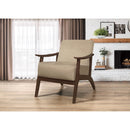 Homelegance Carlson 1032BR-1 Accent Chair - Light Brown IMAGE 5