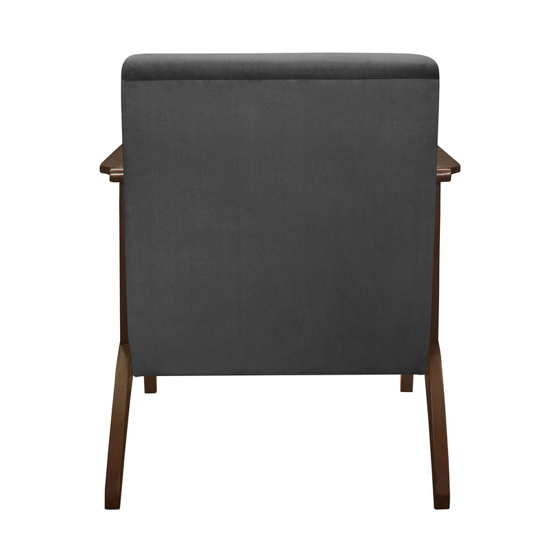 Homelegance Carlson 1032DG-1 Accent Chair - Dark Grey IMAGE 4