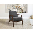 Homelegance Carlson 1032DG-1 Accent Chair - Dark Grey IMAGE 5