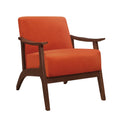 Homelegance Carlson 1032RN-1 Accent Chair - Orange IMAGE 1