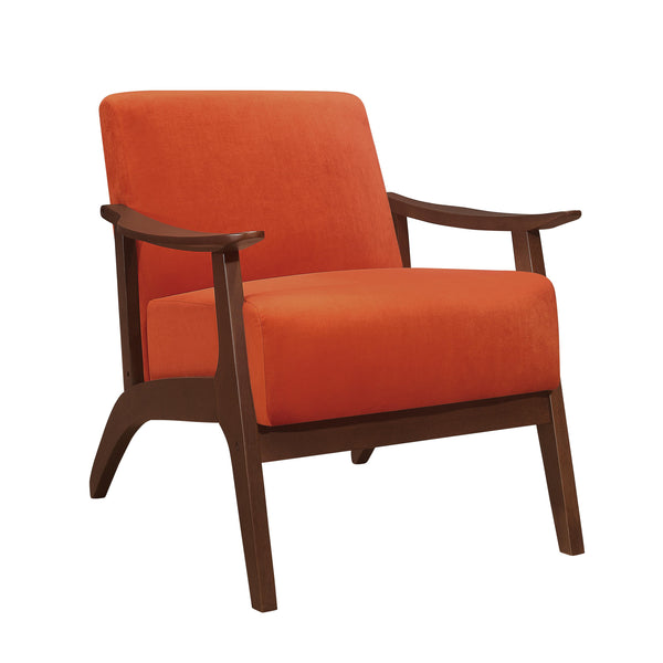 Homelegance Carlson 1032RN-1 Accent Chair - Orange IMAGE 1