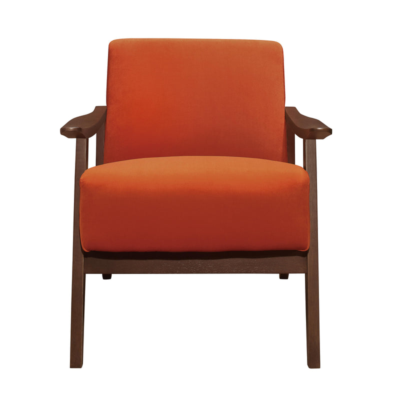 Homelegance Carlson 1032RN-1 Accent Chair - Orange IMAGE 2